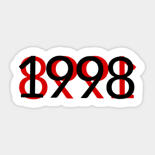 1998 Sticker